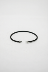 Bracelet Noir Absolu - Diamants