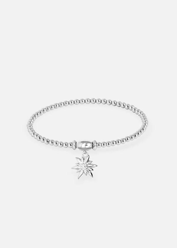 Liliflo - Bracelet Tango interchangeable Swiss made - Collection Edelweiss Melanie Oesch - couleur acier et Lien Edelweiss