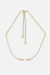 Collier interchangeable Swiss made - Collection Edelweiss Melanie Oesch - Collier couleur acier doré