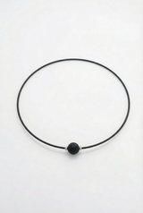 Collier Noir Absolu - Diamants - Lien Lave