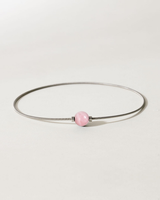 Collier Twist - Quartz rose