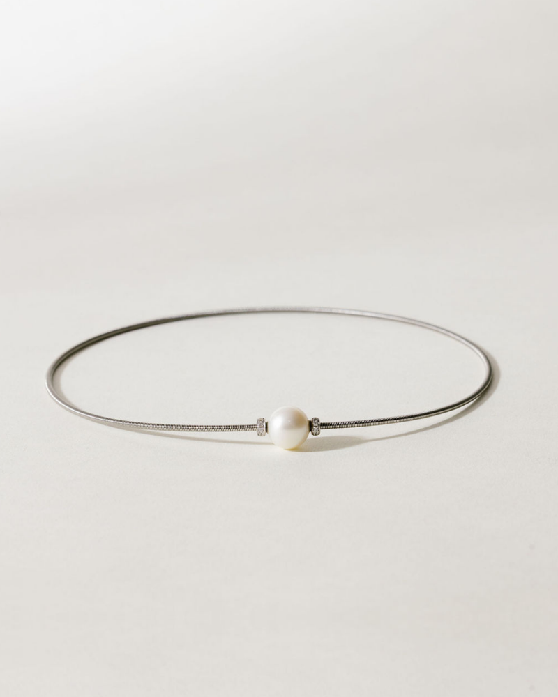 Collier Twist - Perle de culture