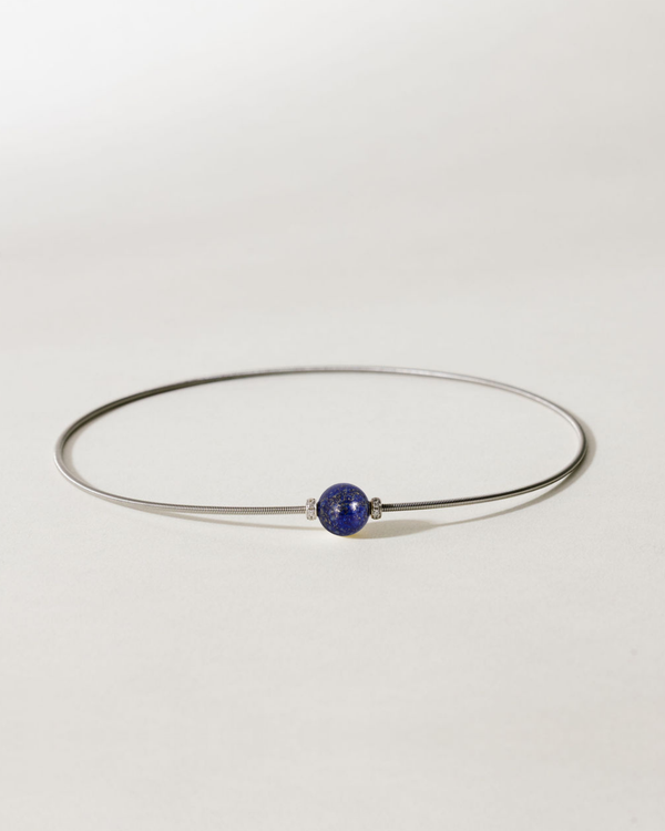 Collier Twist - Lapis lazuli