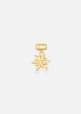 Lien Edelweiss interchangeable Swiss made - Collection Edelweiss Melanie Oesch - Lien couleur acier doré