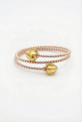 Bracelet Tango - Coeur Murano or