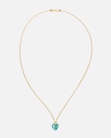 Collier Milonga - Coeur Murano lagune