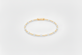 Bracelet Traviata Perles Cumingii - Édition dorée et rosée
