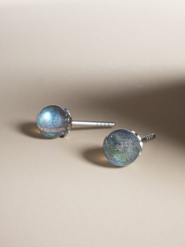 Boucles d'oreilles Karine - Labradorite