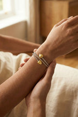 Bracelet Tango - Coeur Murano or