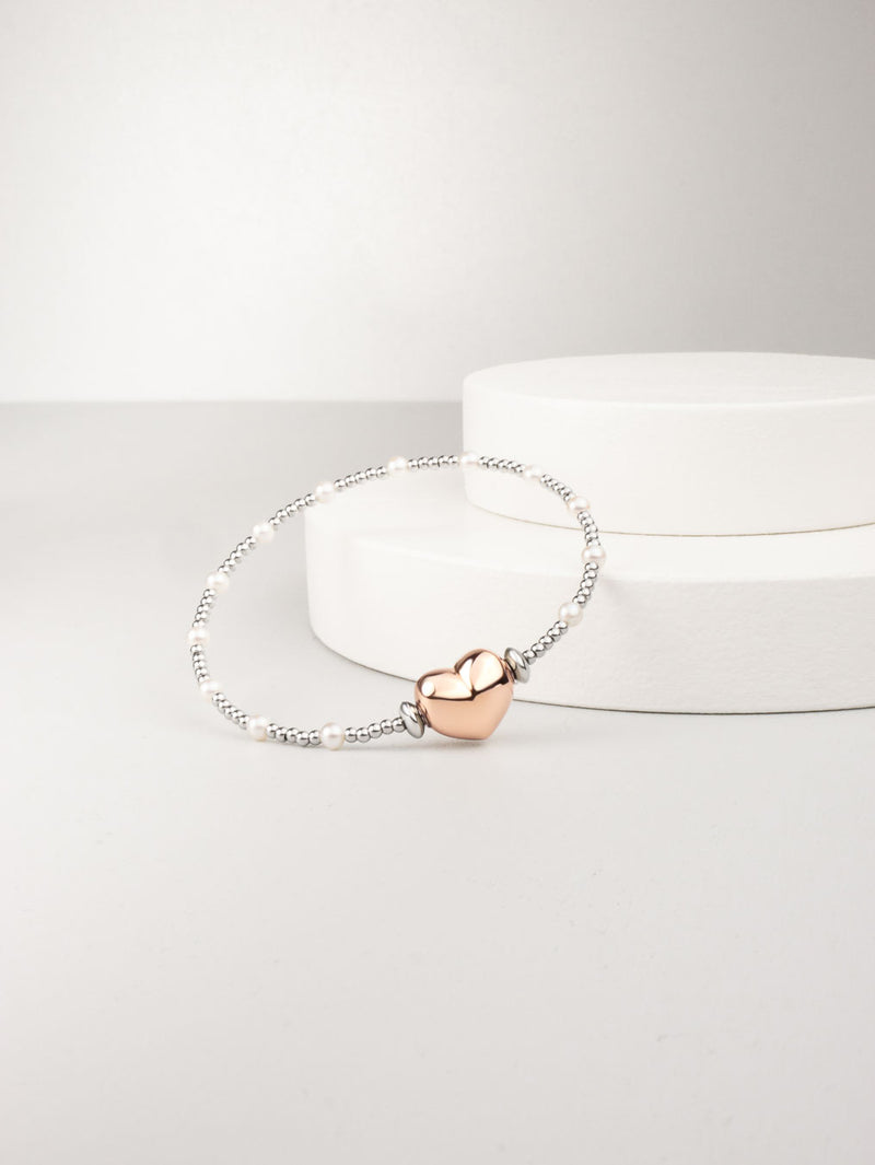 Bracelet Traviata Perles Cumingii - Lien Coeur