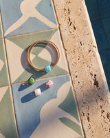 Murano Cube Rose pastel