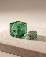 Murano Cube Vert menthe
