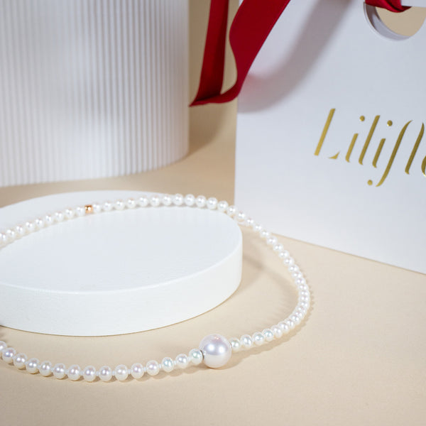 Collier Boléro Perles Perles de culture Cumingii