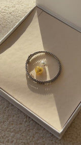 Bracelet Tango - Coeur Murano or